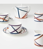 Missoni Nastri set of 2 teacups and saucers