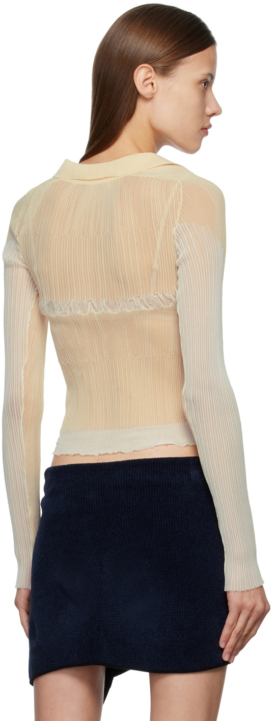 Jacquemus Beige Le Papier 'La Maille Sognu' Shirt