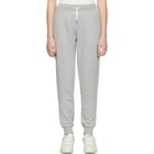 Maison Kitsune Grey Tricolor Fox Patch Classic Jog Lounge Pants