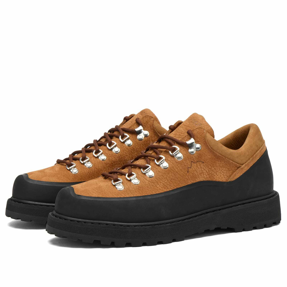 Diemme Men's Cornaro Gomma in Tan Structured Nubuck