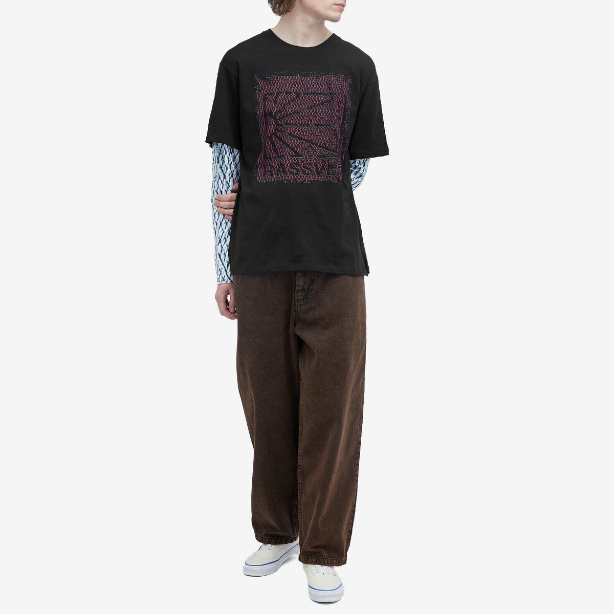 PACCBET Men's Mesh Camo Long Sleeve T-Shirt in Print