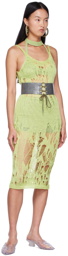 Paloma Wool Green Atals Midi Dress