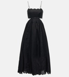 Zimmermann - Cutout linen maxi dress