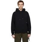 Helmut Lang Black Strap Hoodie