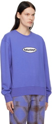 Saturdays NYC Blue Bowery Sweatshirt