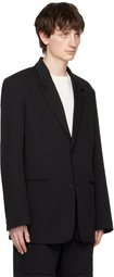 The Frankie Shop Black Grant Blazer