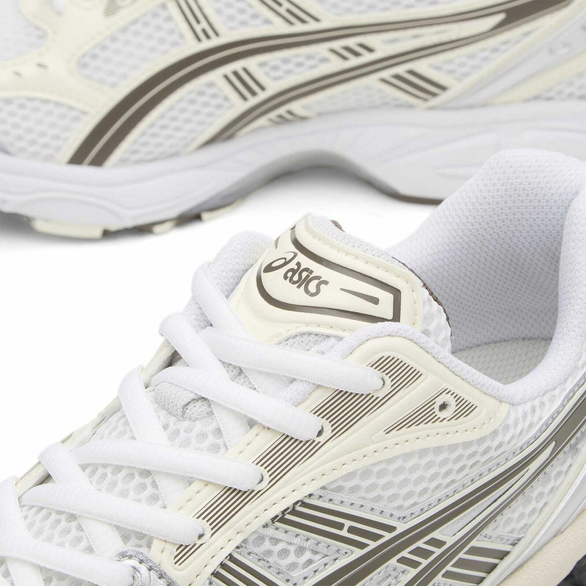 Asics Gel-Kayano 14 Sneakers in White/Ivory