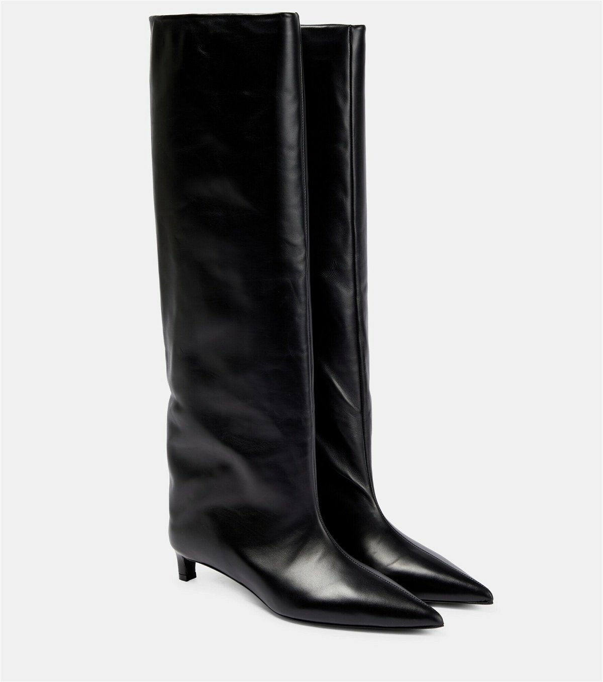 Jil Sander - Leather knee-high boots Jil Sander