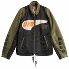END. x Diesel Reworked Jacket in Olive Green