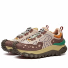Moncler Genius x Salehe Bembury Trailgrip Grain Low Top Snea Sneakers in Beige