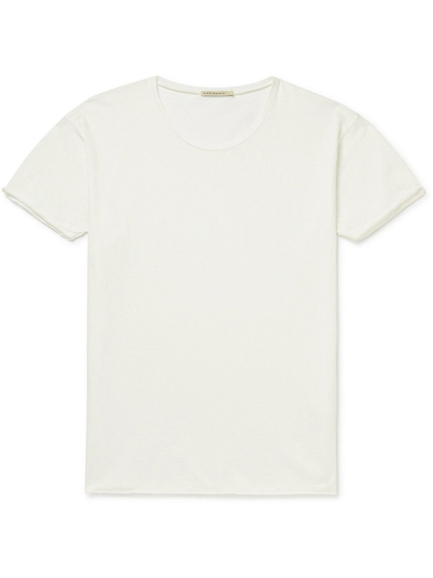 Photo: Nudie Jeans - Roger Slub Organic Cotton-Jersey T-Shirt - Neutrals
