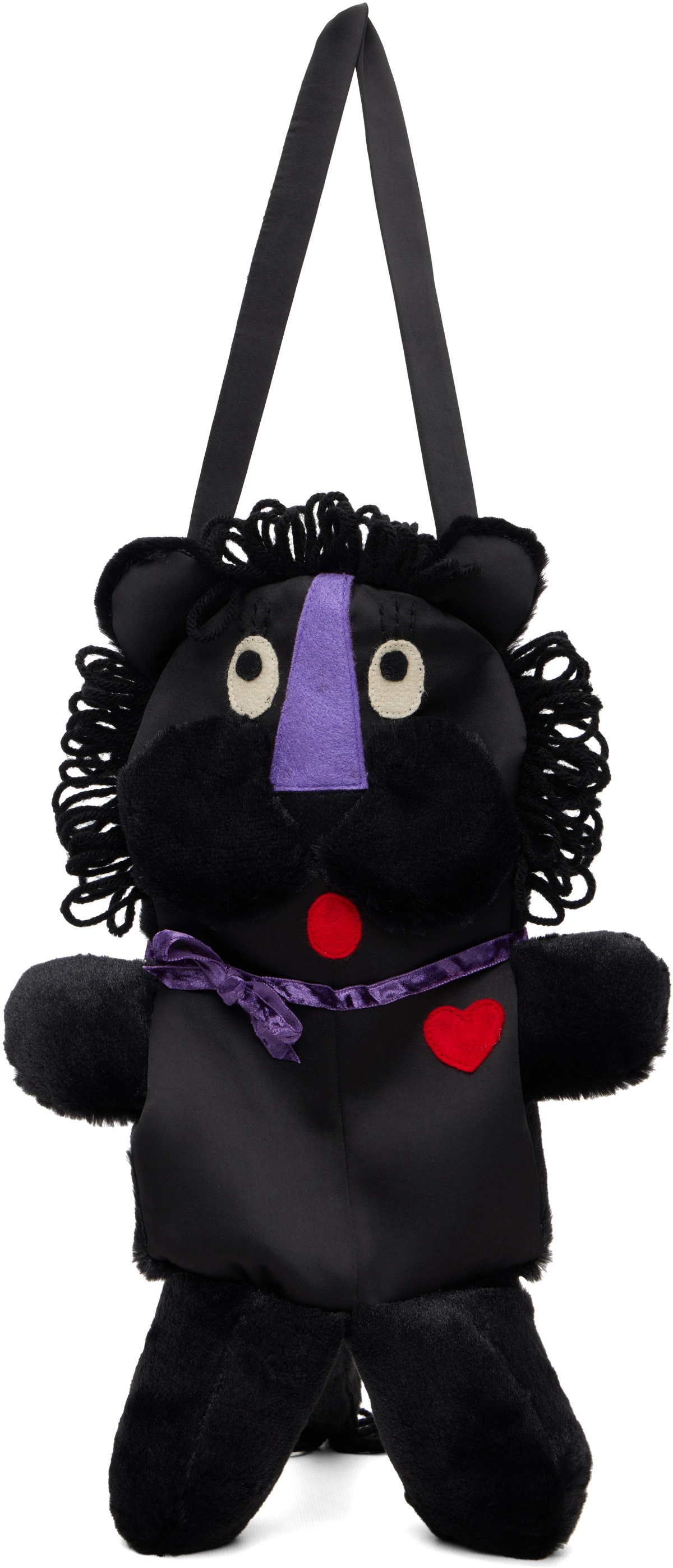 Anna Sui SSENSE Exclusive Black Lion Bag