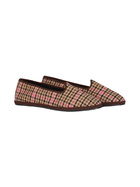 MC2 Saint Barth Woman Pied De Poule Slipper Loafers | My Chalom Special Edition