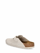 BIRKENSTOCK Boston Suede Leather Sandals