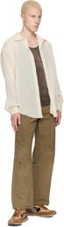 visvim Beige FKT Runner Sneakers