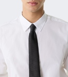 The Row Juno silk jacquard tie