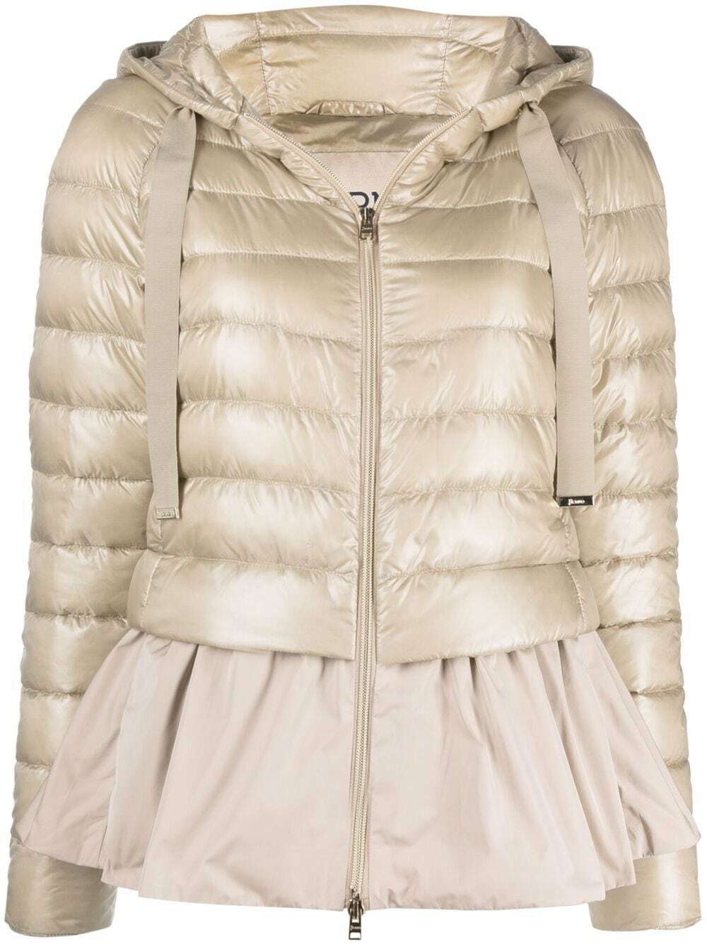HERNO - Nylon Ultralight Hooded Down Jacket Herno