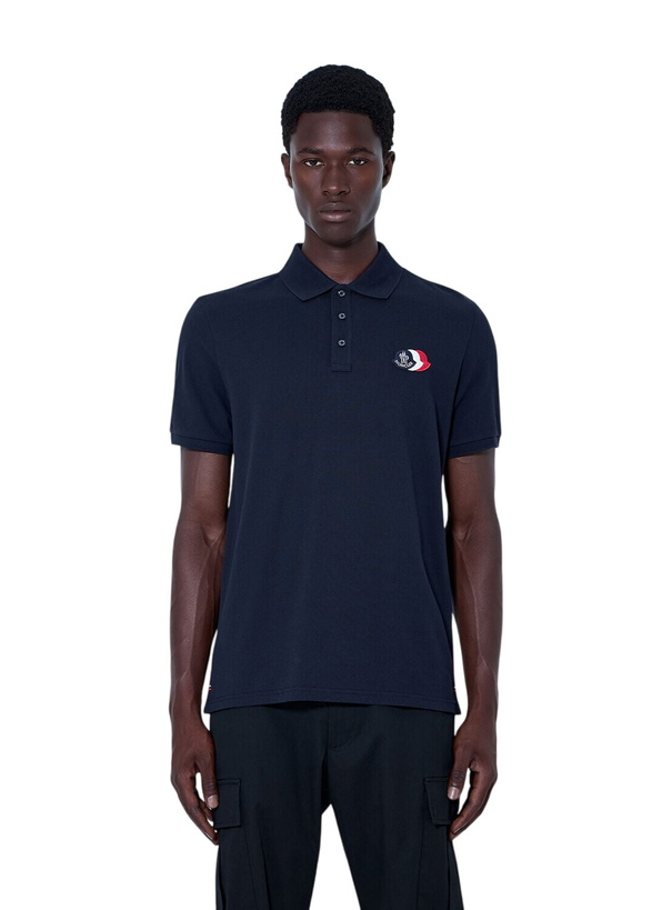 Photo: Moncler Polo Shirt with Embroidered Logo