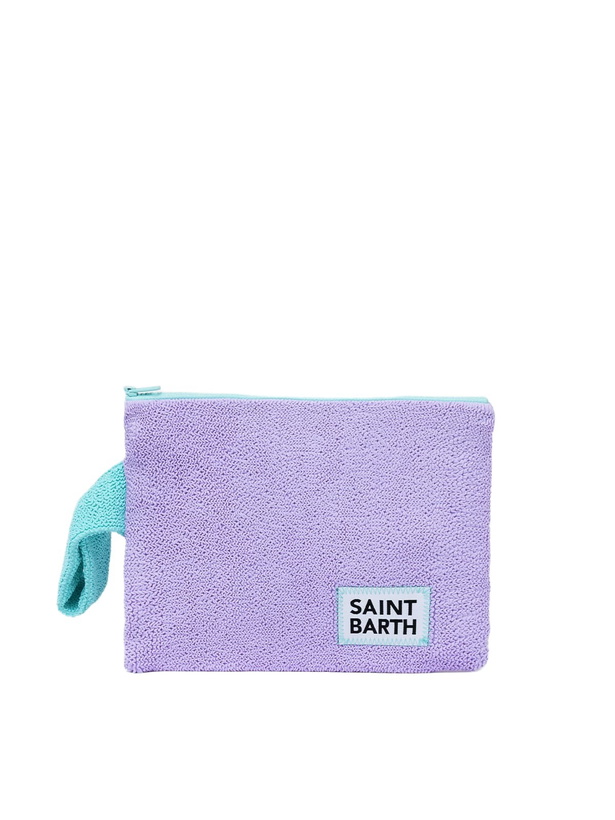 Photo: MC2 Saint Barth Pareasy Purple Crinkle Pochette