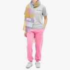 Late Checkout LC Logo Sweat Pants in Pink