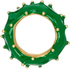 Bottega Veneta Green Cacti Ring