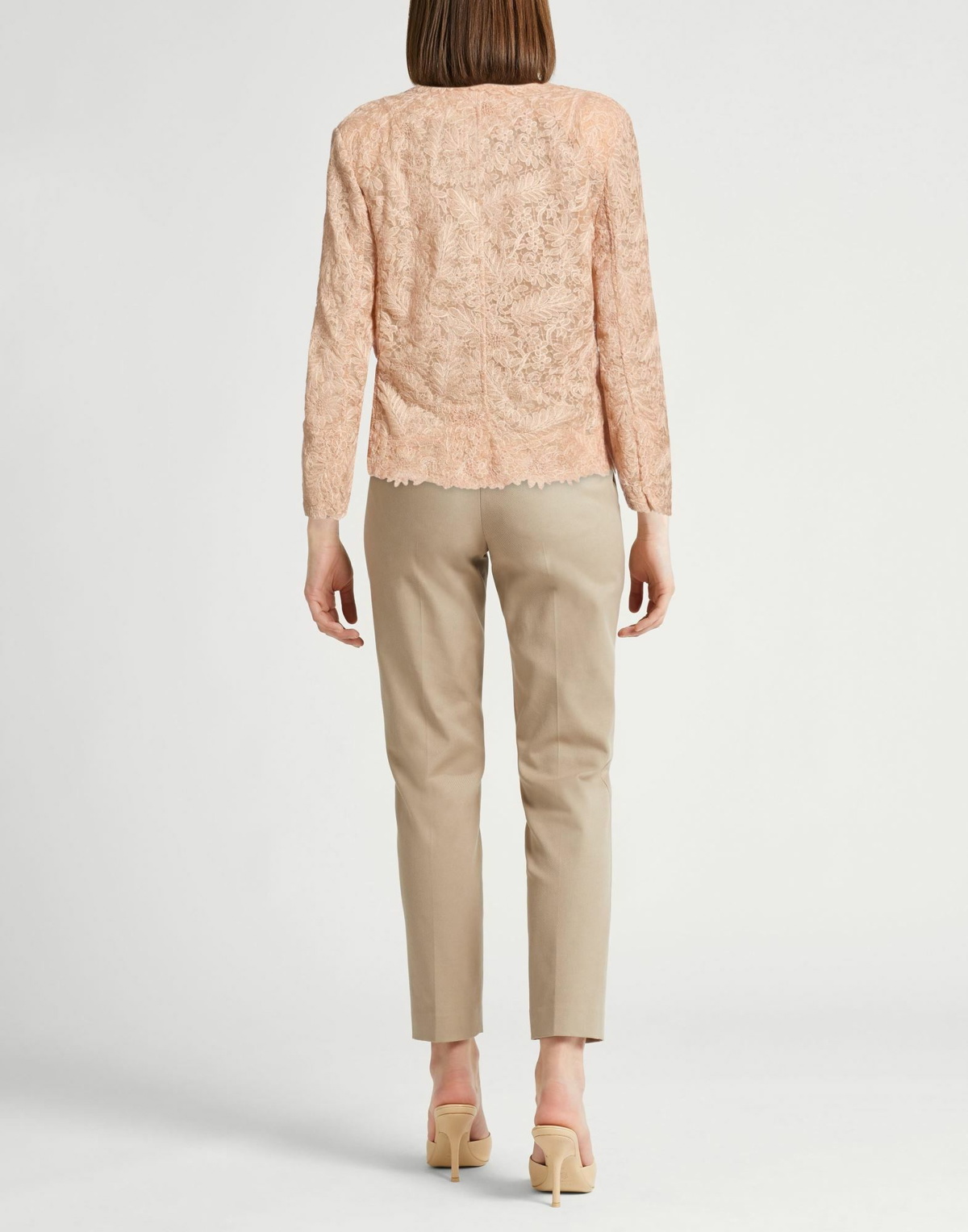 Ermanno Scervino Womens Blazer Blush