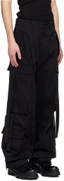 Givenchy Black Extended Trim Cargo Pants