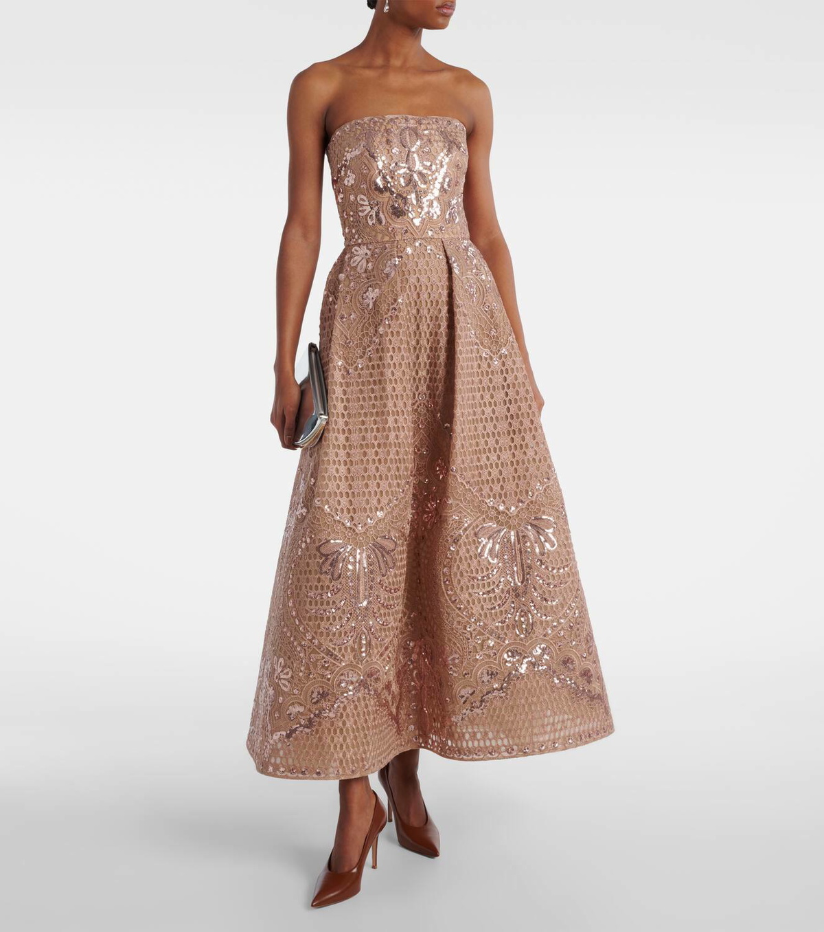 Elie Saab Embroidered sequined gown Elie Saab Elie Saab Embroidered sequined gown Elie Saab