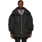Chen Peng Black Down Bubble Jacket