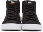 Nike Black Suede Blazer Mid '77 Vintage Sneakers