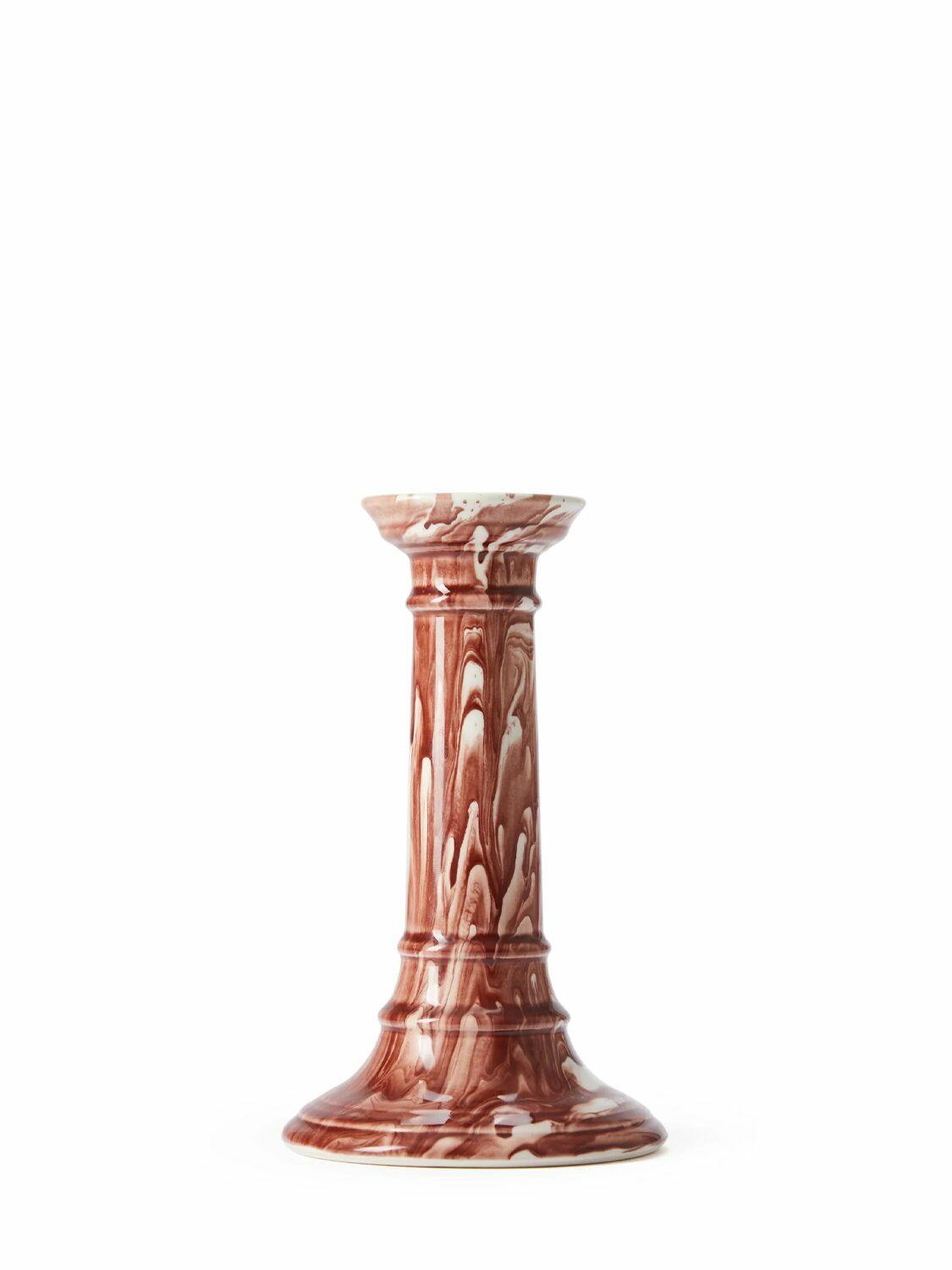 THE CONRAN SHOP Wardour Burgundy Candlestick