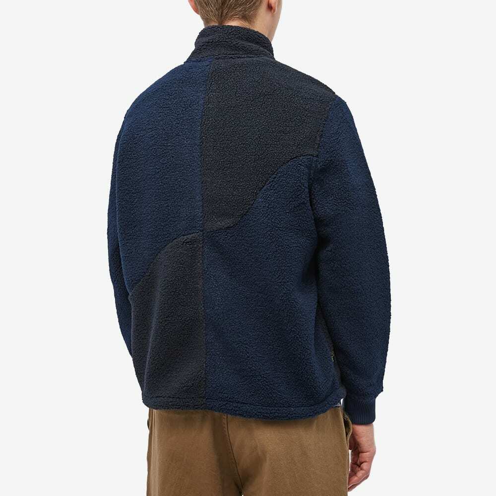 Dime x Kanuk Sherpa Fleece Jacket in Dusty Navy