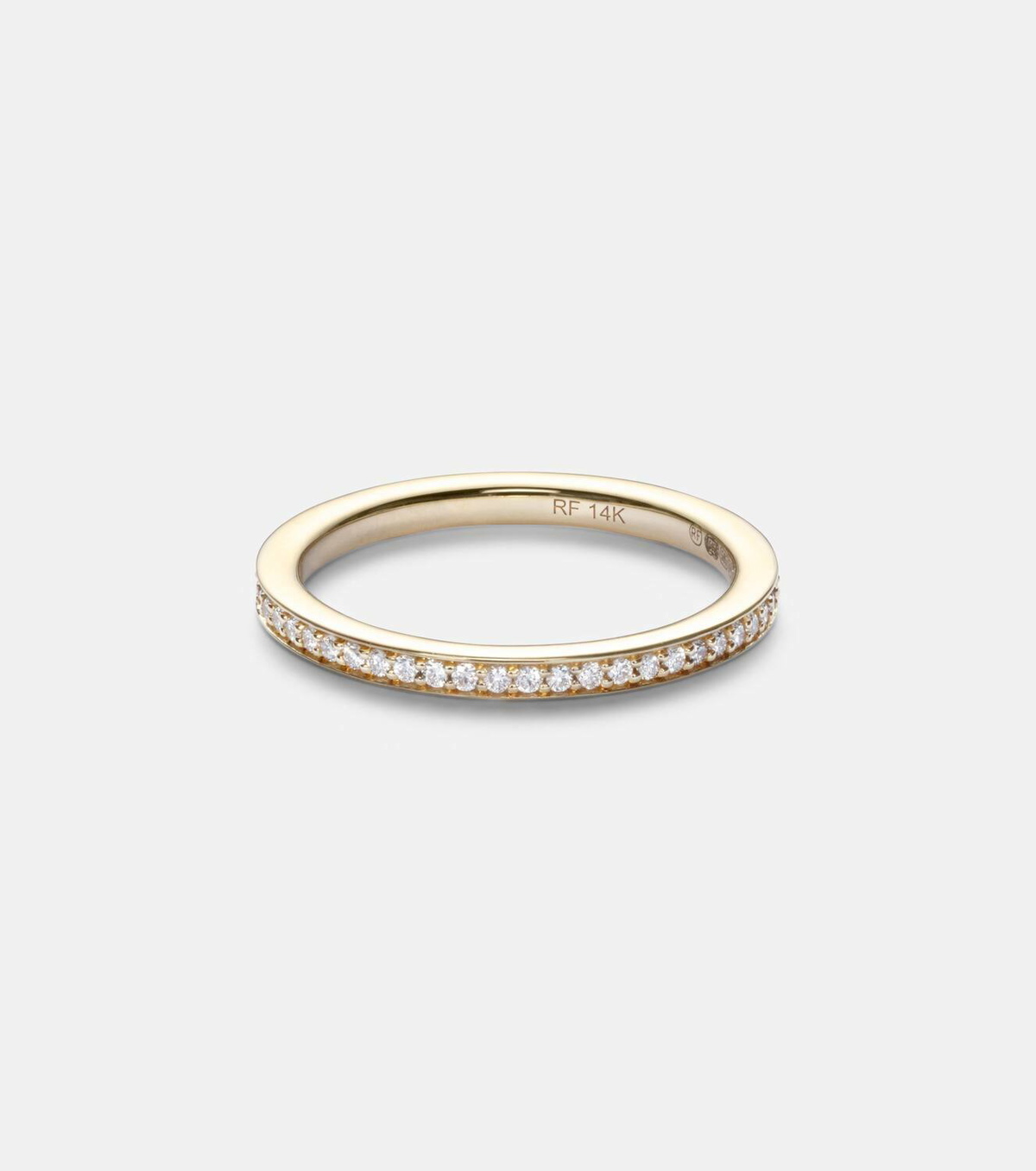 Roxanne First 14kt gold ring with diamonds