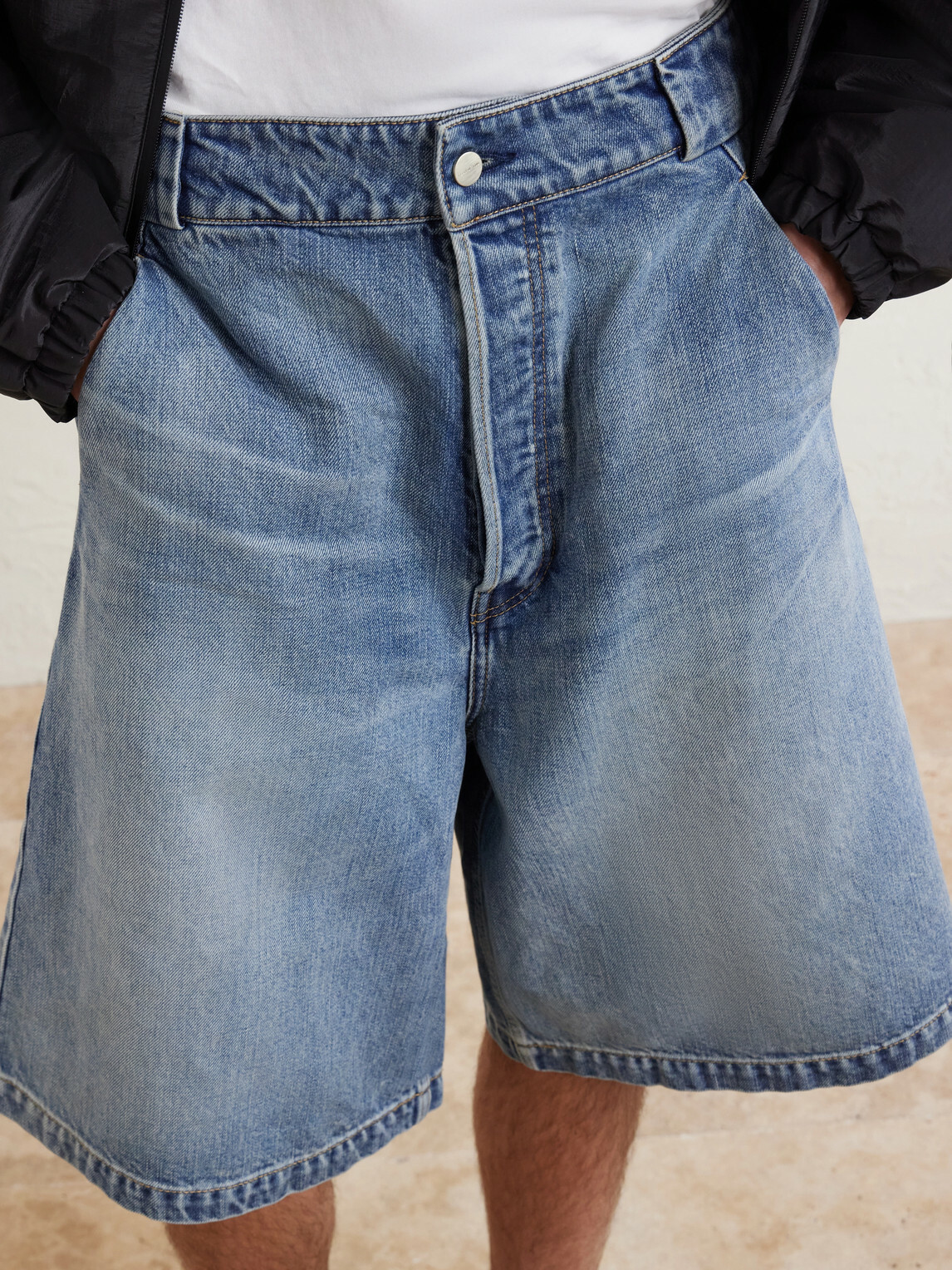 Fear of God - Utility Straight-Leg Denim Shorts - Blue