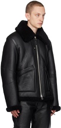 Mackage Black Kristian Leather Jacket