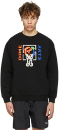 Dime Black Dimearts Puff Sweatshirt