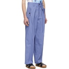 Jacquemus Blue Le Pantalon Lavandou Trousers