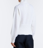 Jardin des Orangers Wool and cashmere mockneck sweater