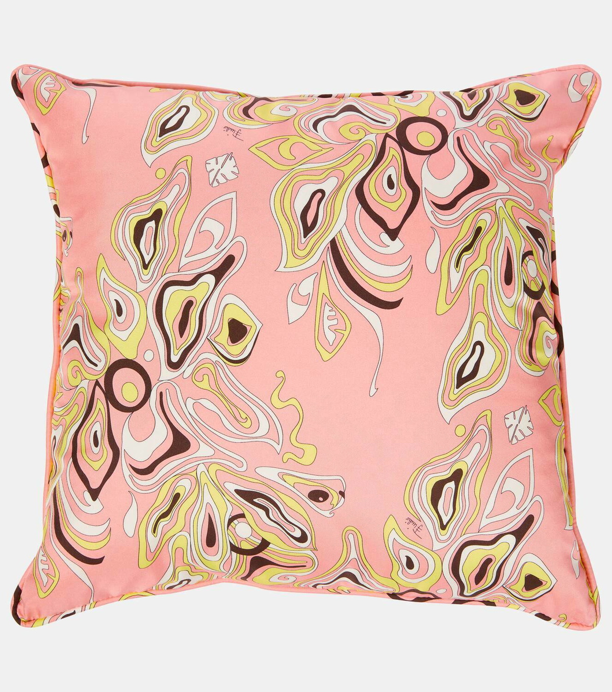 Pucci Printed silk twill pillow