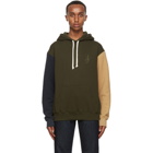 JW Anderson Khaki Inside-Out Sleeve Hoodie