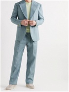 GIULIVA HERITAGE - Alfonso Linen Suit Jacket - Blue