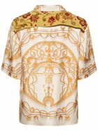 MARINE SERRE - Regenerated Ornament Silk Shirt