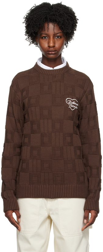 Photo: Palmes Brown Love Sweater