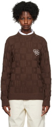 Palmes Brown Love Sweater