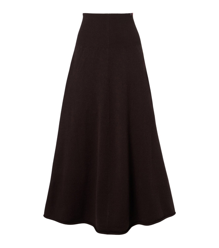 Photo: Extreme Cashmere N°388 Ease cashmere-blend maxi skirt