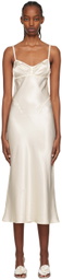 Anna October White Waterlily Midi Dress