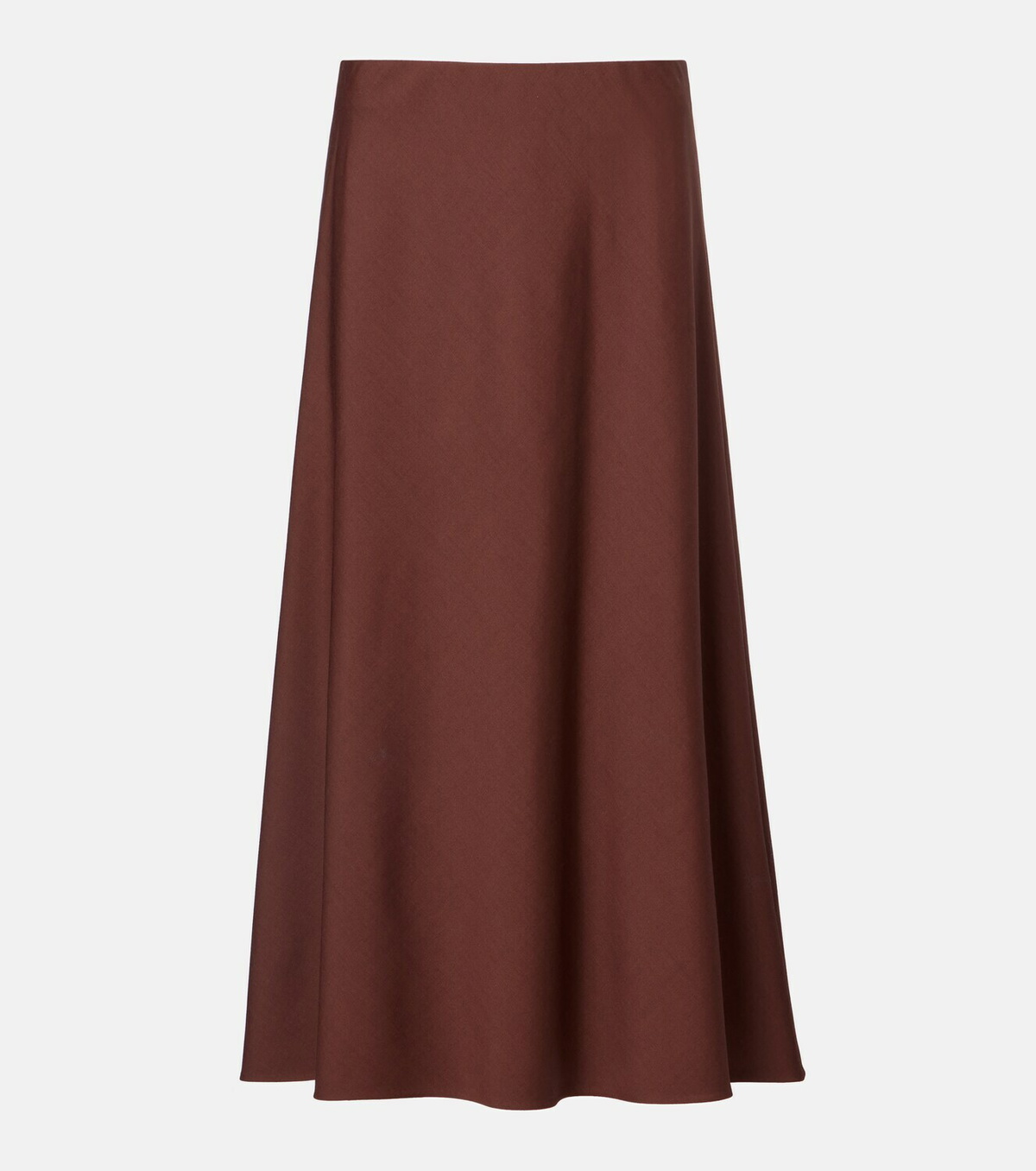 Brunello Cucinelli Wool-blend midi skirt