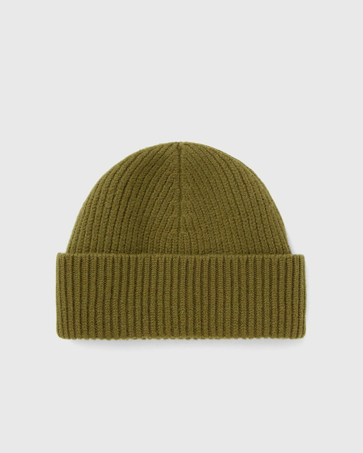 AMI Paris AMI DE COEUR BEANIE Green Mens Beany