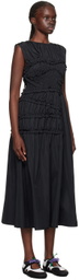 Cecilie Bahnsen Black Utopia Maxi Dress