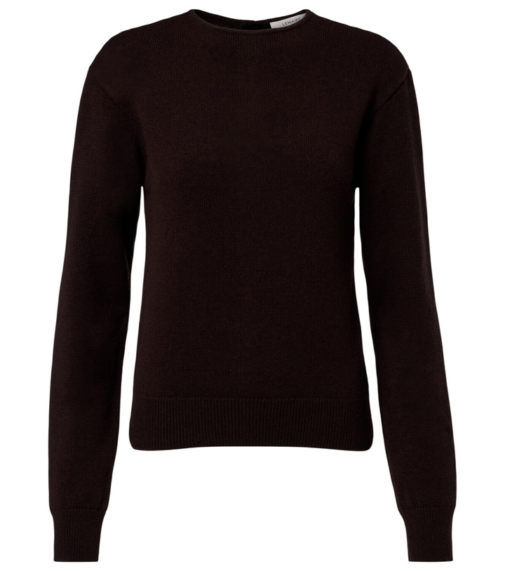 Photo: Lemaire Reversible wool and cashmere cardigan